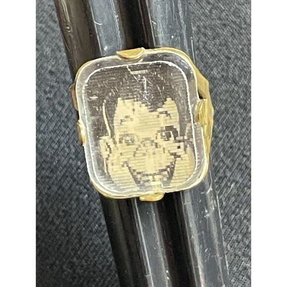 Size 6 Howdy Doody Parrot Flicker Ring Advertising Premium Toy Collectible HTF - Picture 15 of 16